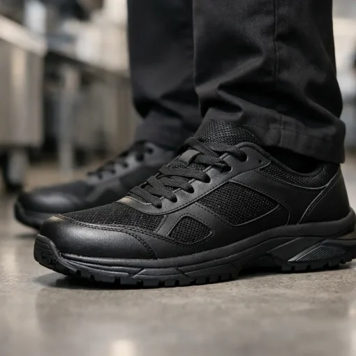 8 Best Black Work Sneakers for Long Shifts