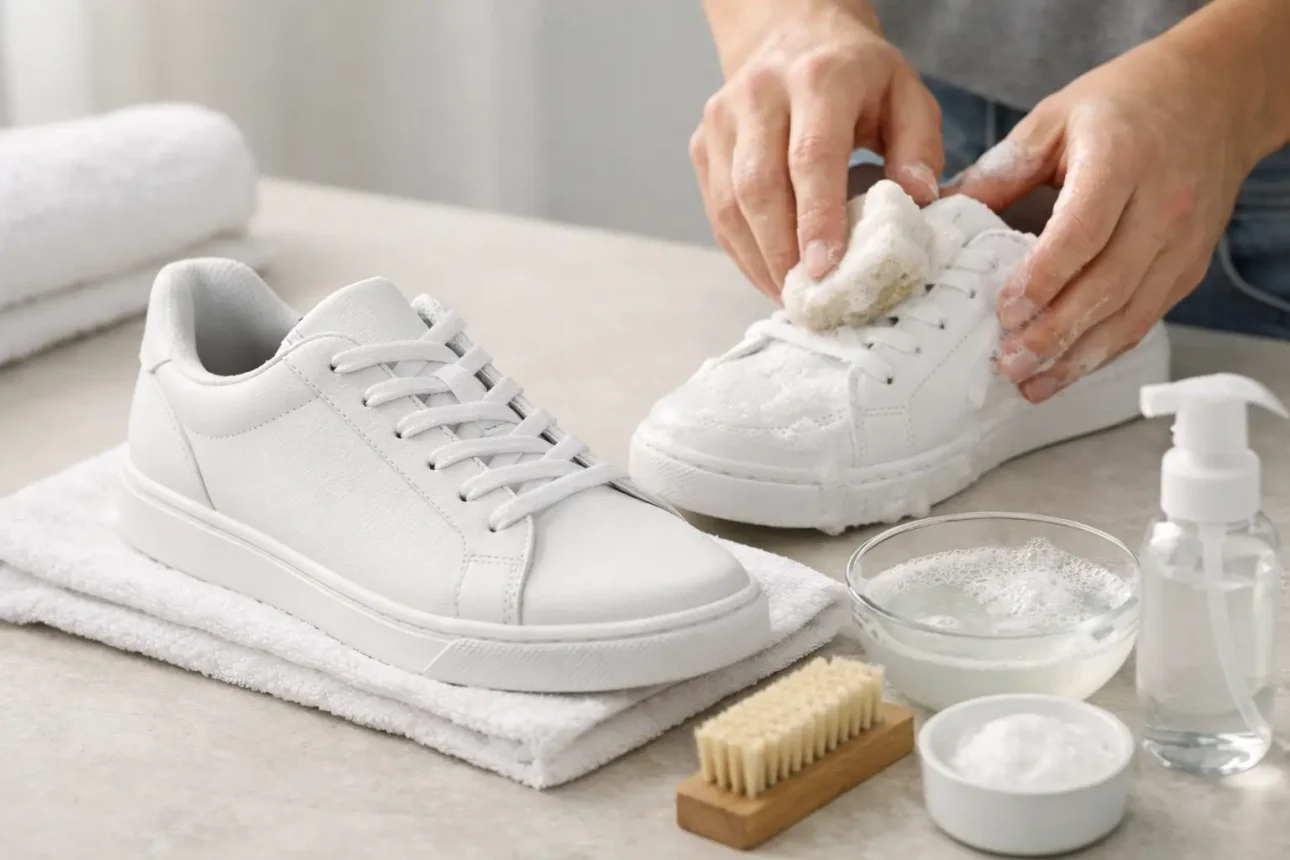 How to Clean White Sneakers Without Ruining Them