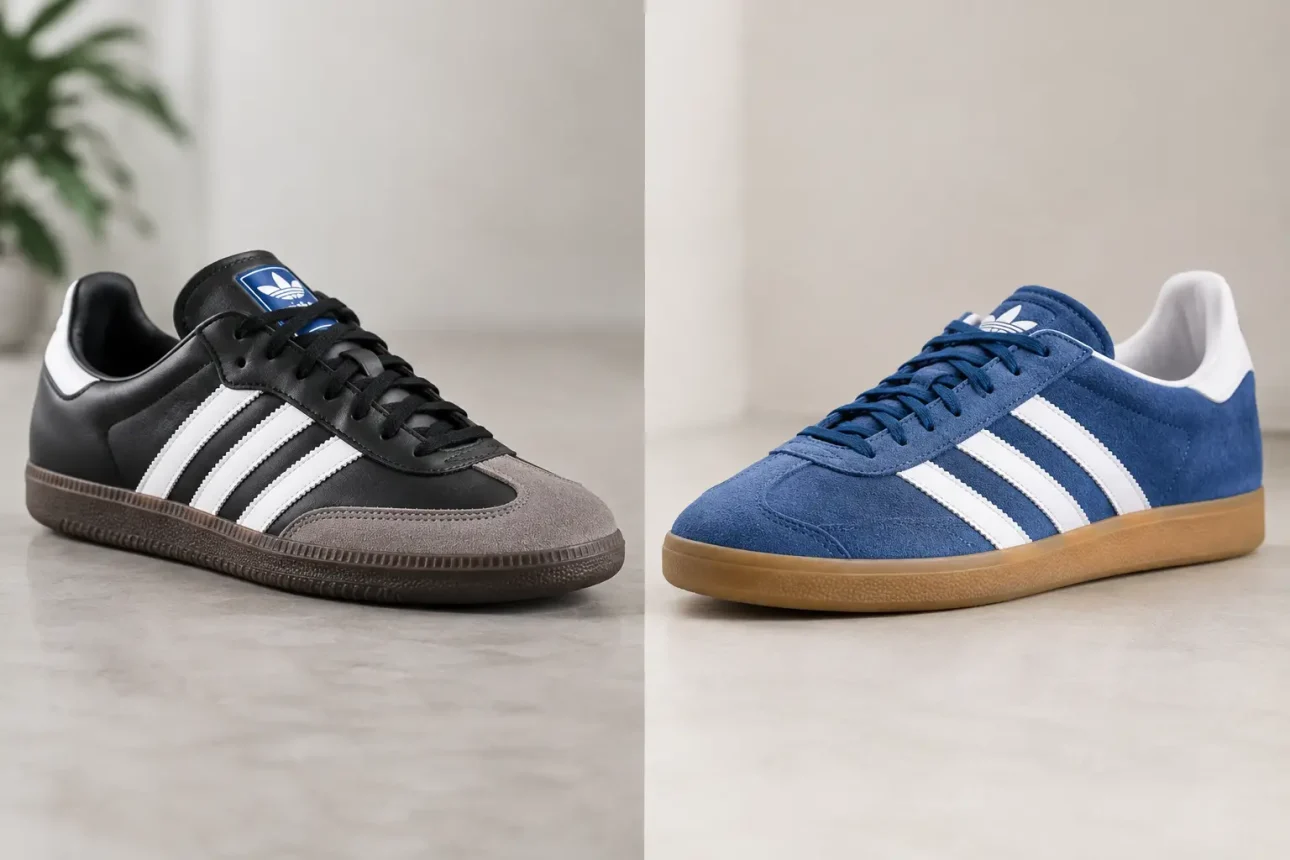 Adidas Samba Versus Gazelle: Which Fits You?
